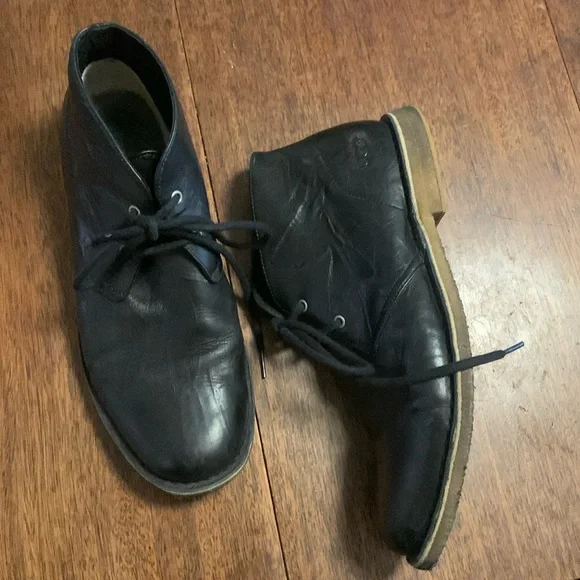 Ugg leighton in black chukka boots size 11 UGG Mens Size 11 Leighton Chukka Leather Boots | eBay main image 3